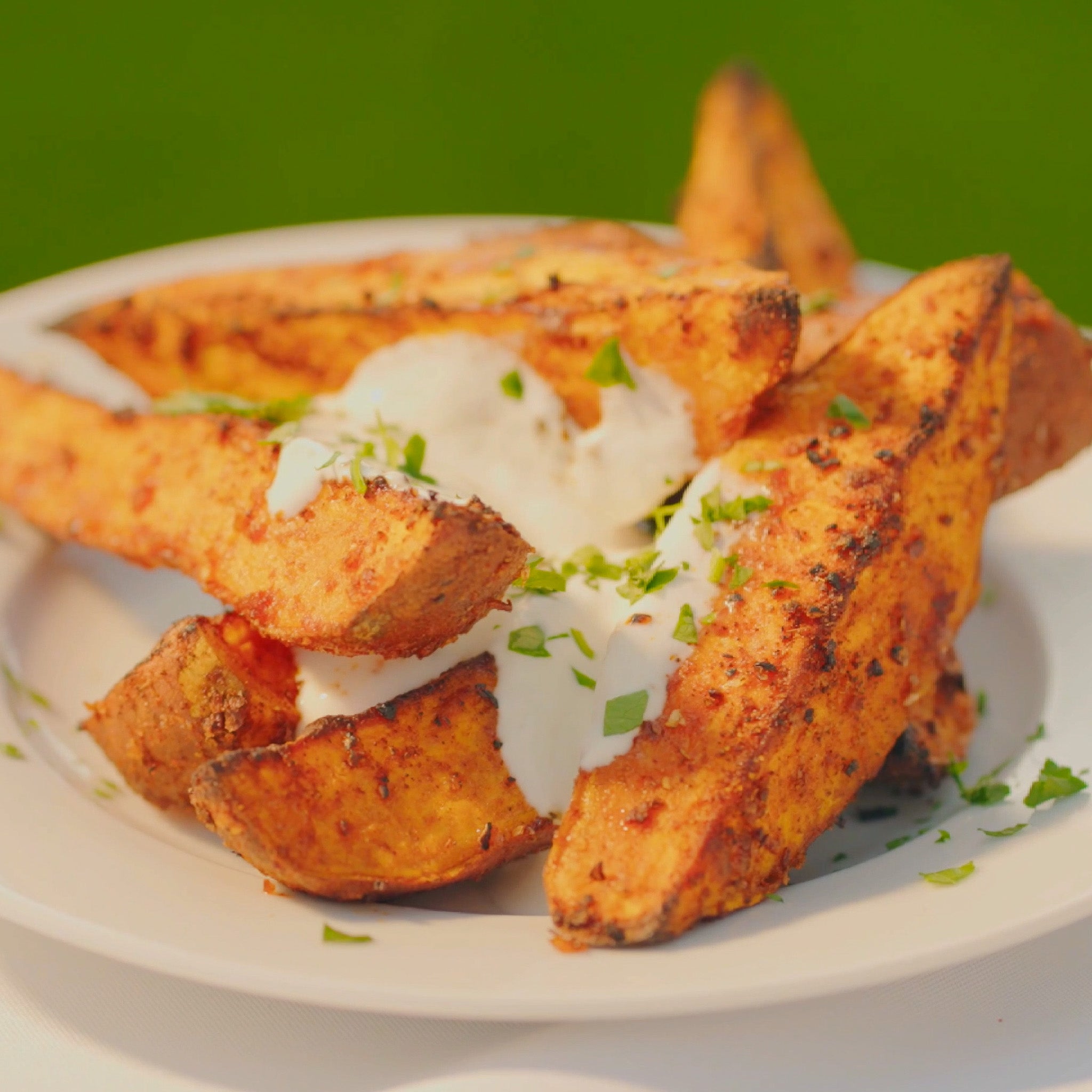 Barbecue Sweet Potatoes