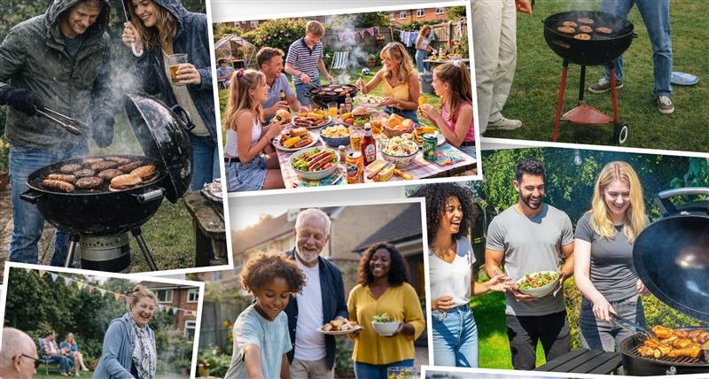 Rain or Shine : 40 Years of barbecuing in the UK