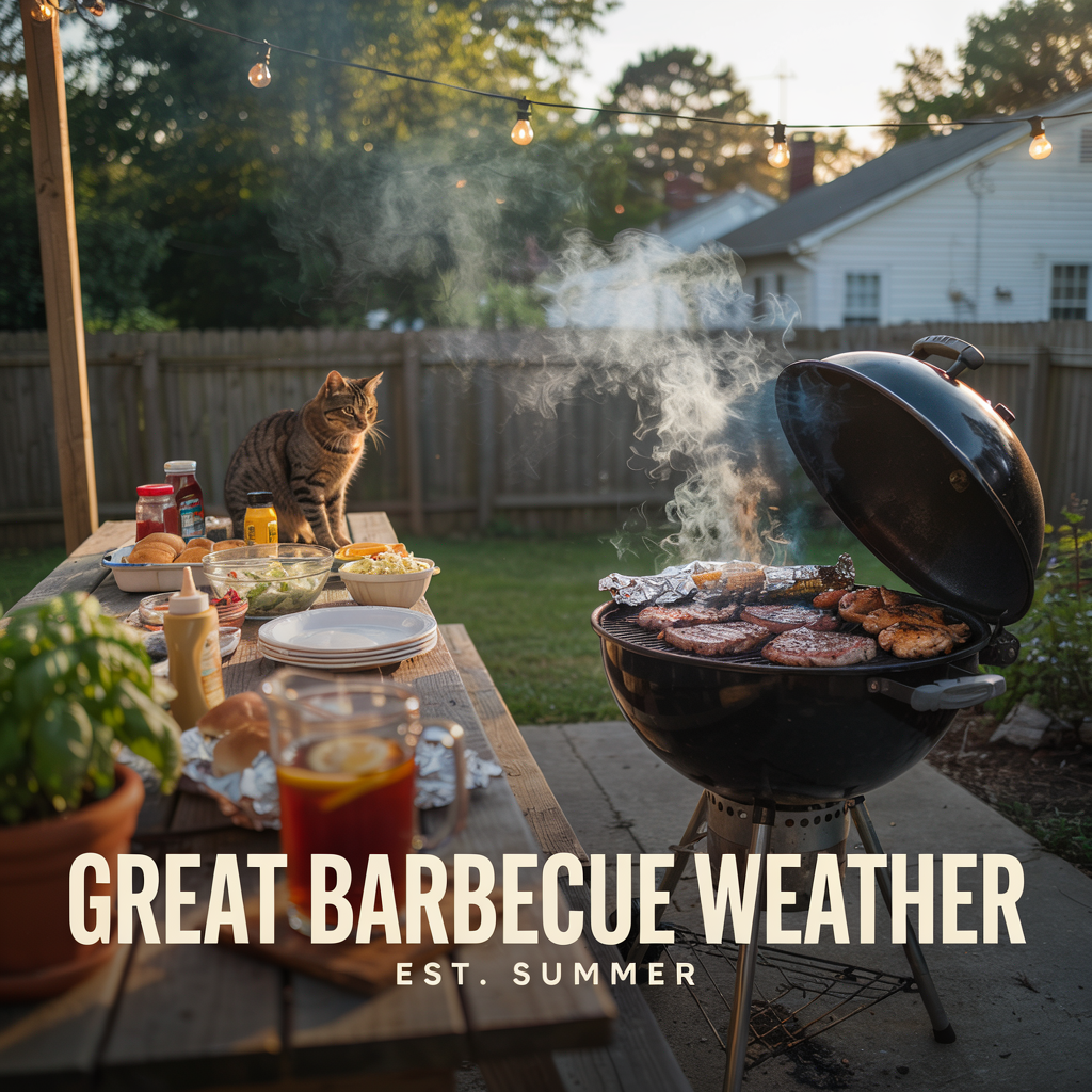 It's Great BBQ Weather!