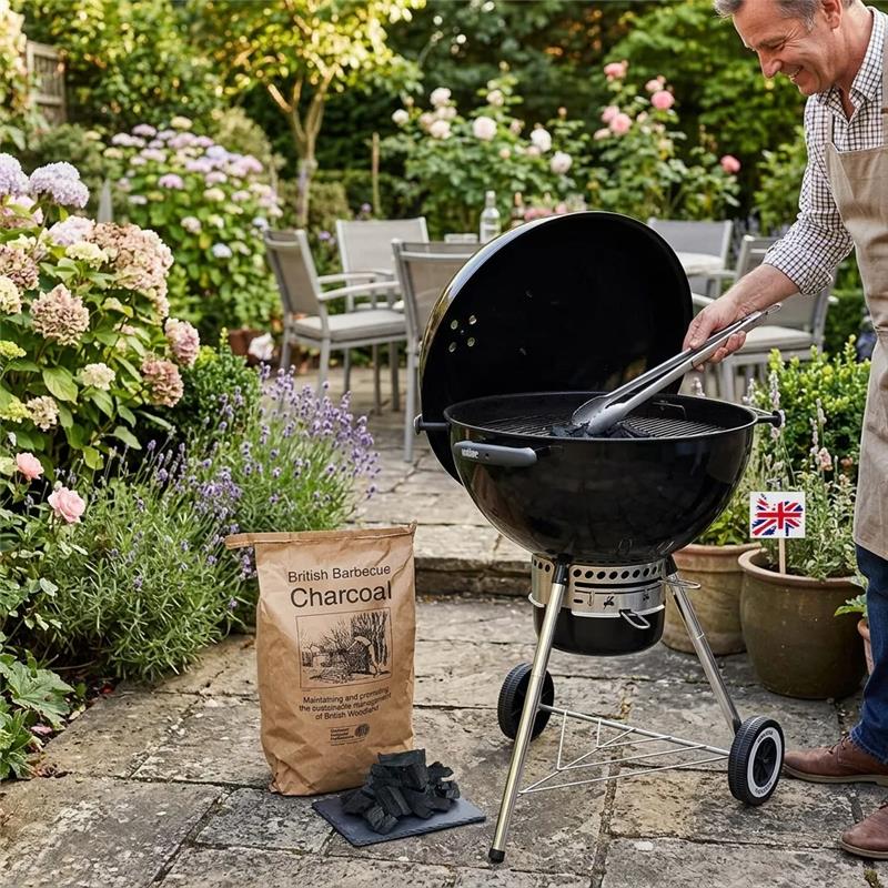 Easy Lighting UK Lumpwood Charcoal 2.5kg - Sustainable British Hardwood