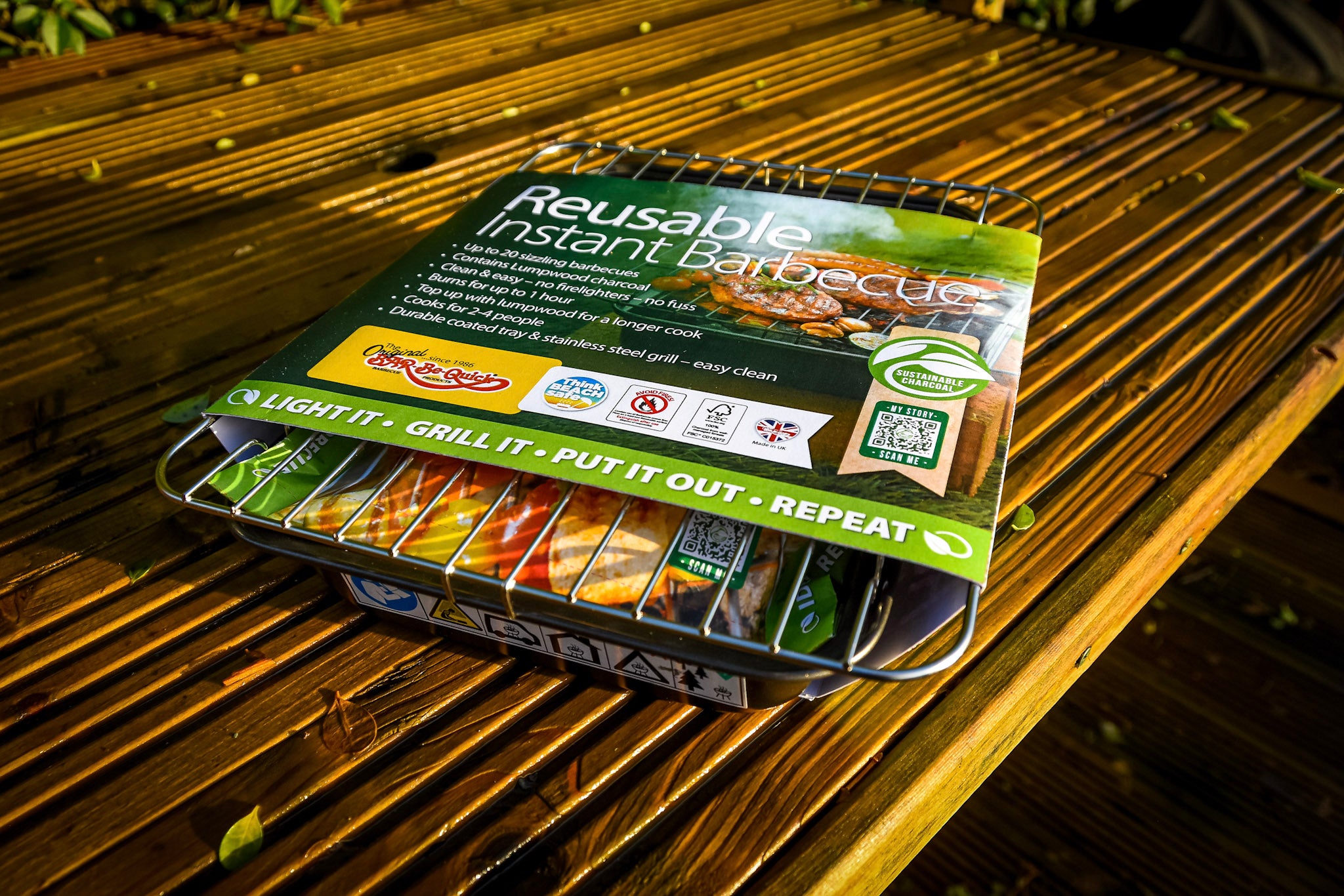 Barbequick Reusable Instant BBQ | 2 to 4 People