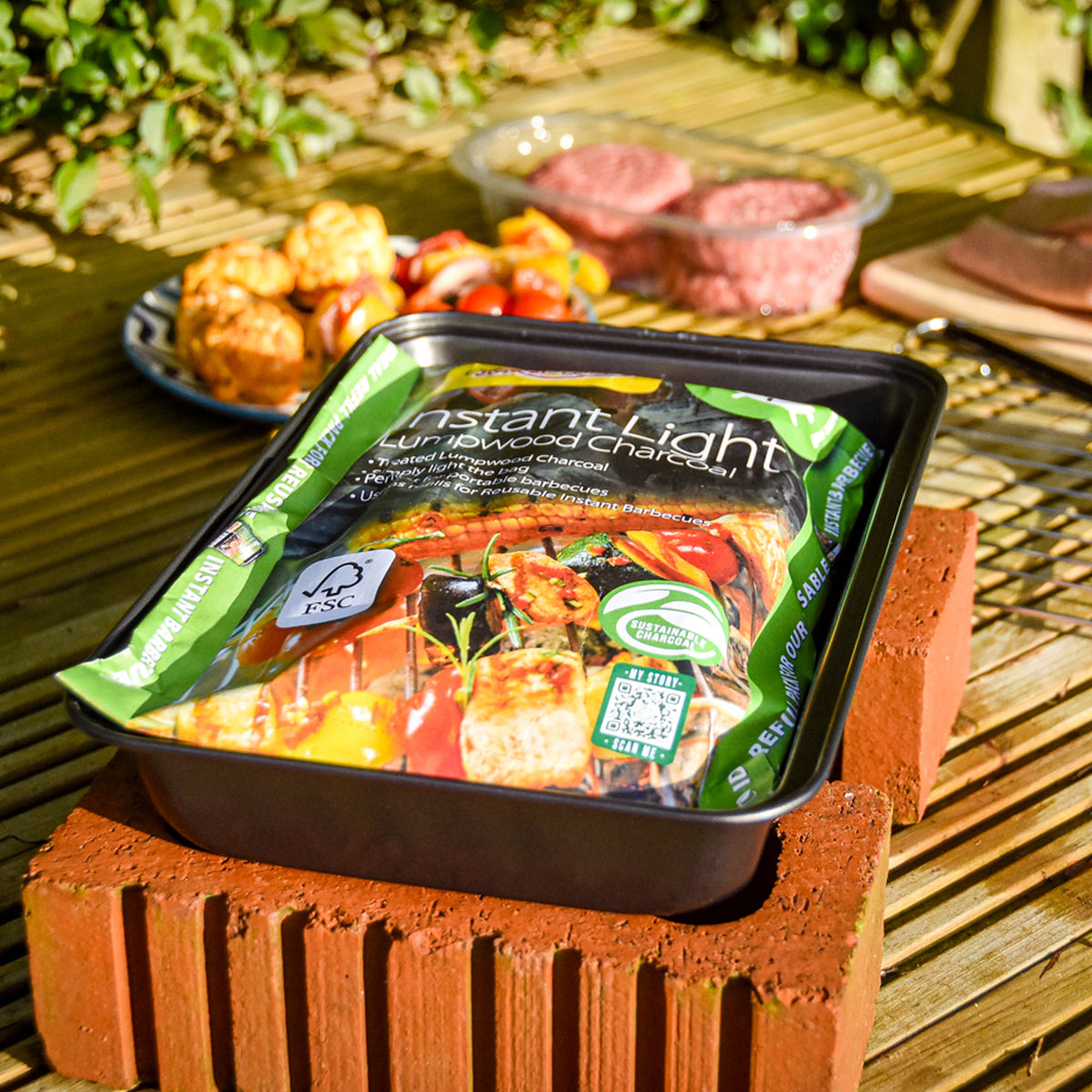 Barbequick Reusable Instant BBQ Bundle | 3 BBQs & 3 Refills