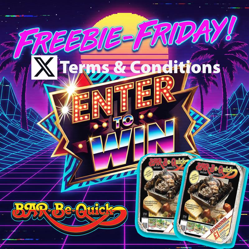 FREEBIE FRIDAY COMPETITION T&CS – X/TWITTER