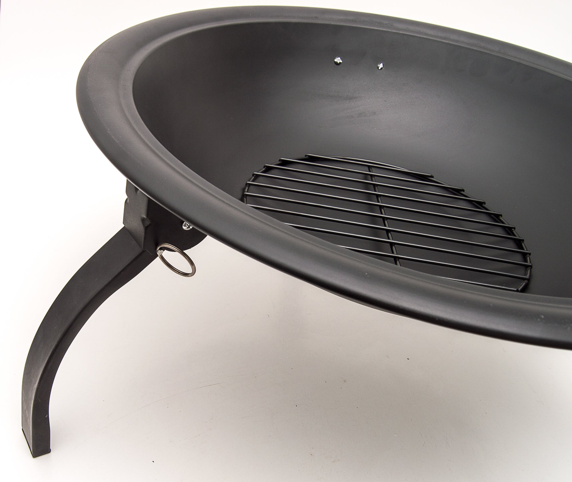 Dual Barbecue & Fire Pit for Outdoor Cooking & Heating