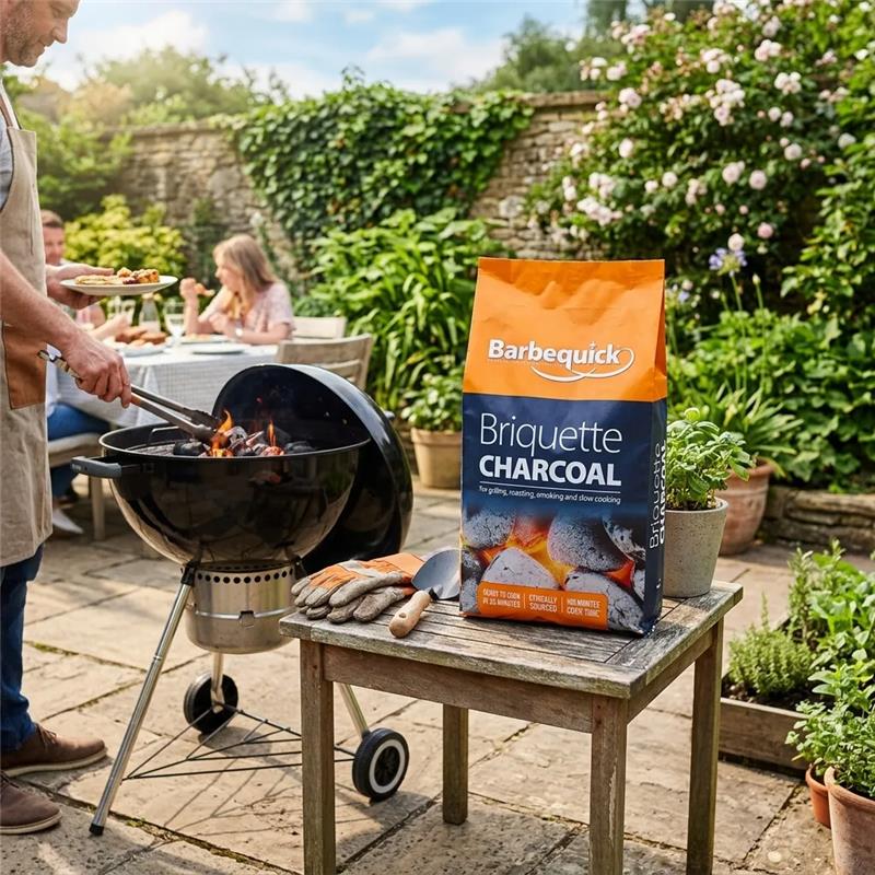 Charcoal Briquettes FSC 4.5kg – Premium Charcoal Briquettes for Long Hot Burn