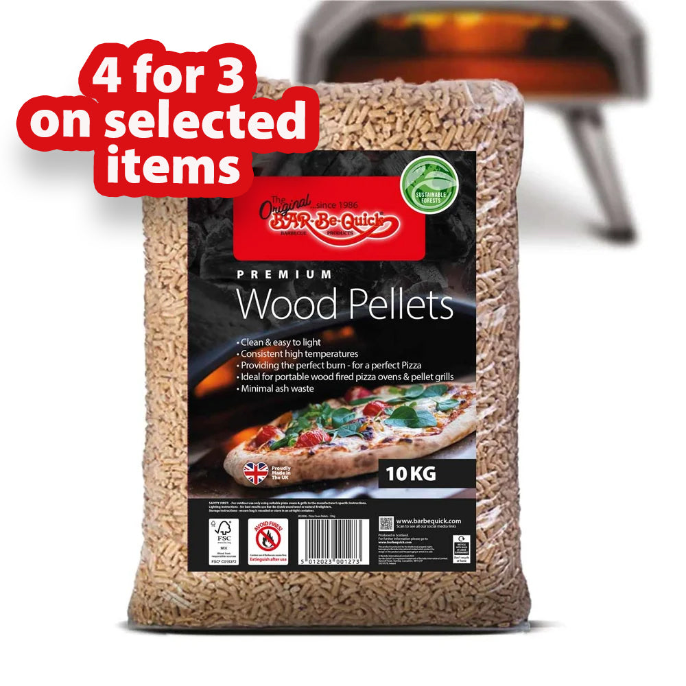 Barbequick Premium Hardwood Wood Pellets | 10kg