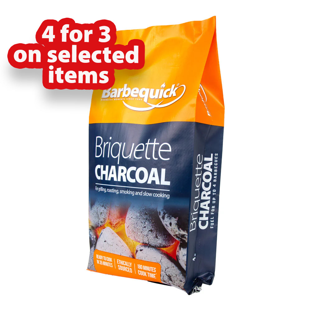 Charcoal Briquettes FSC 4.5kg – Premium Charcoal Briquettes for Long Hot Burn