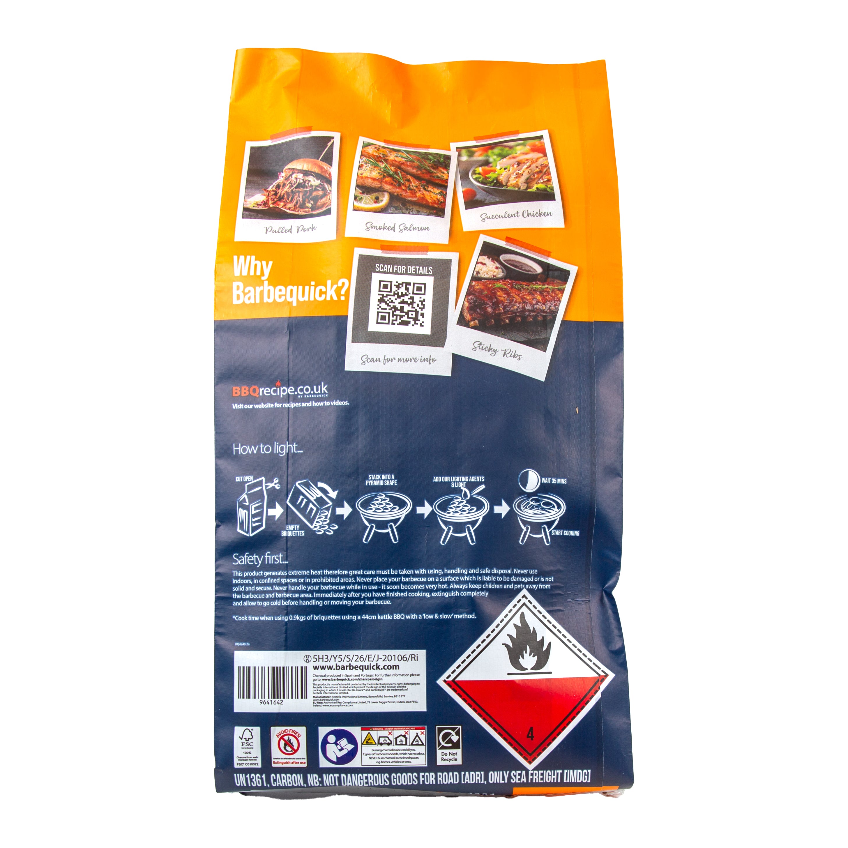 Charcoal Briquettes FSC 4.5kg – Premium Charcoal Briquettes for Long Hot Burn