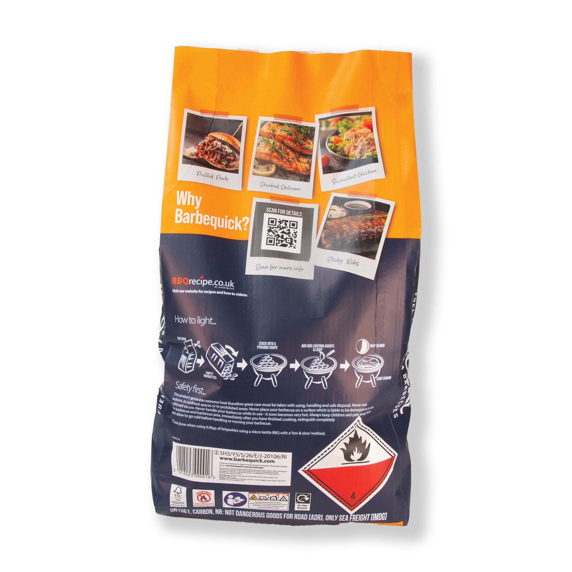 Charcoal Briquettes FSC 4.5kg – Premium Charcoal Briquettes for Long Hot Burn