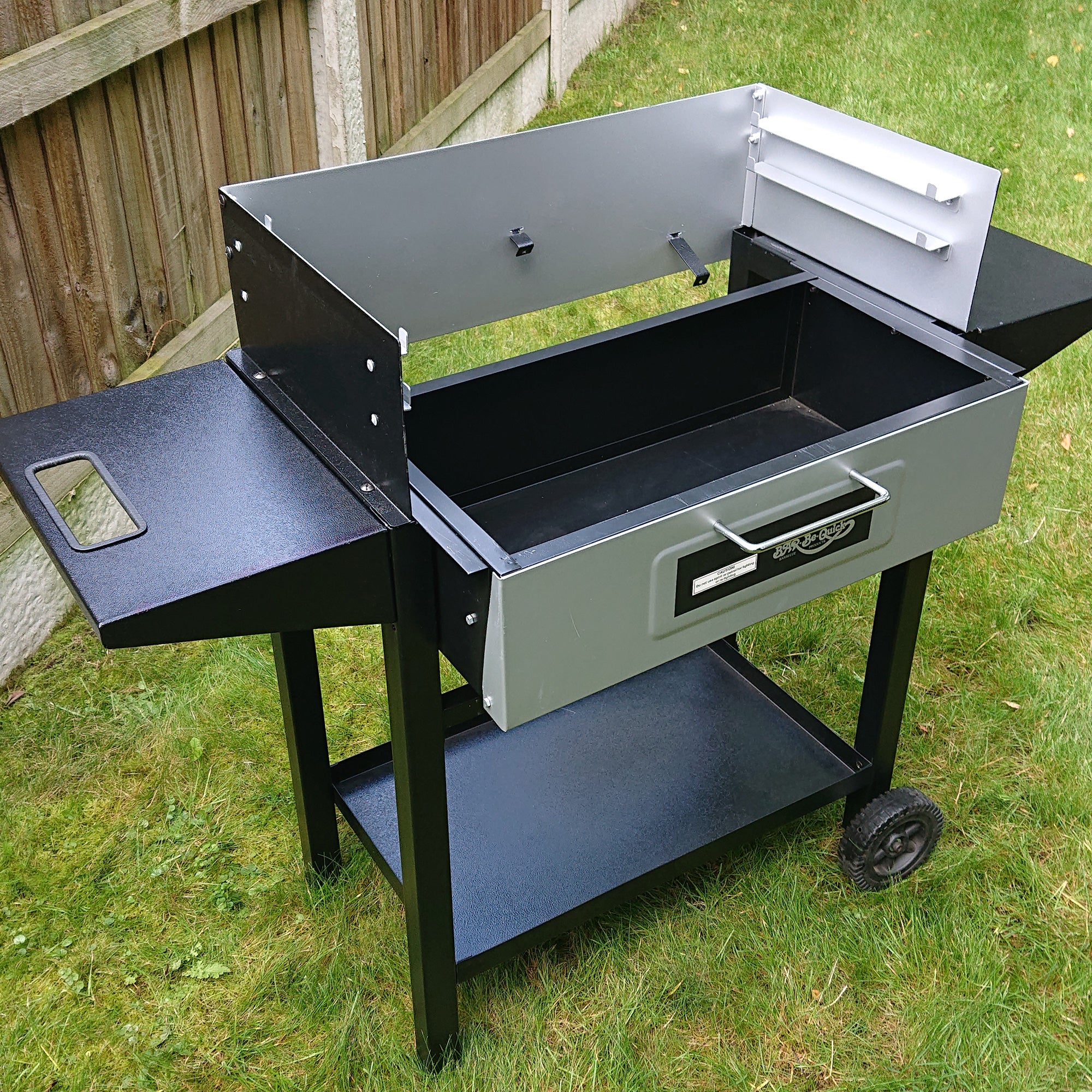 Trolley Grill & Bake BBQ - Large Grill and 25L Oven