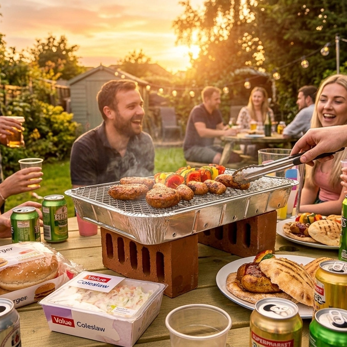Barbequick Single Instant BBQ | Serves 2 to 4 People