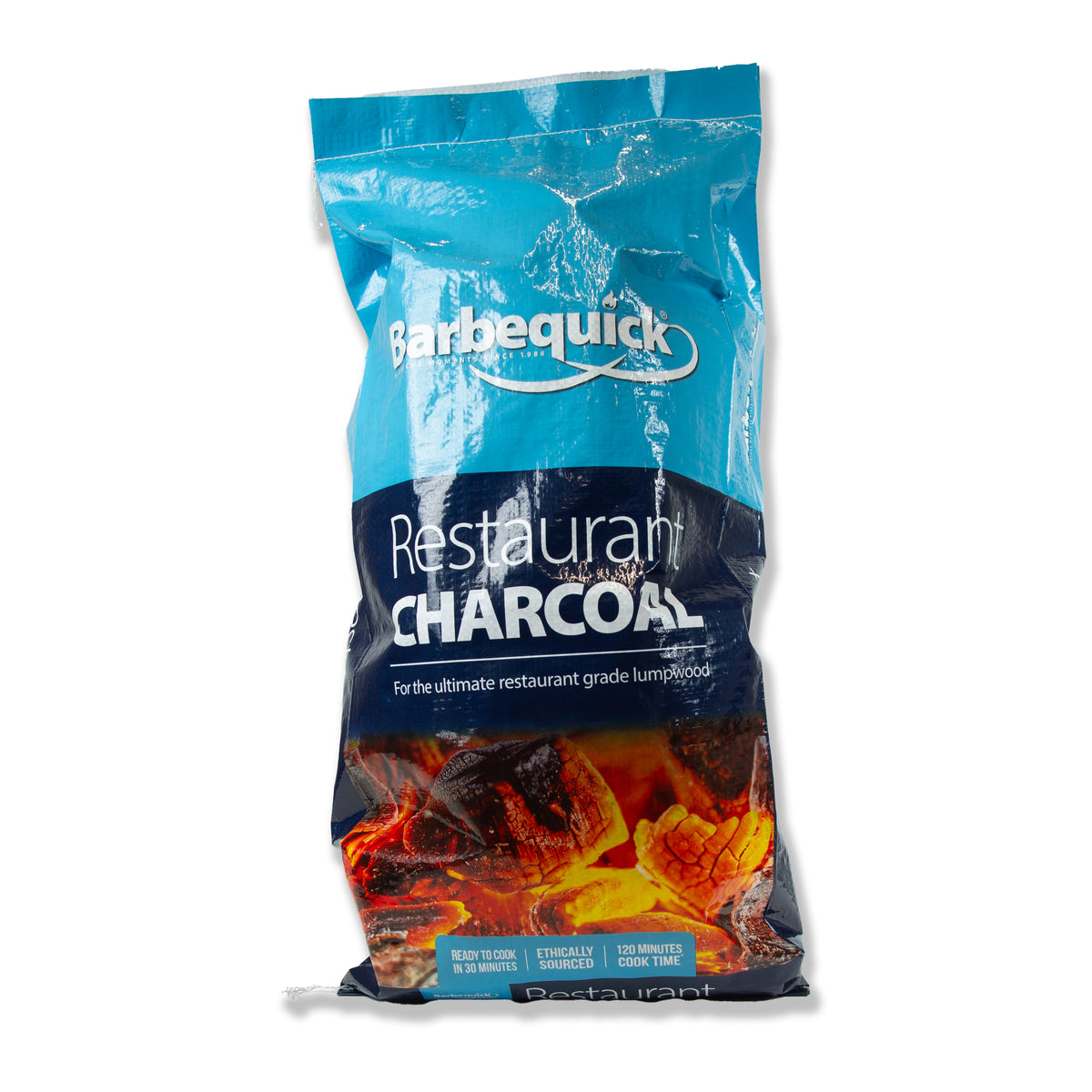 Barbequick 10kg Restaurant-Grade Lumpwood Charcoal