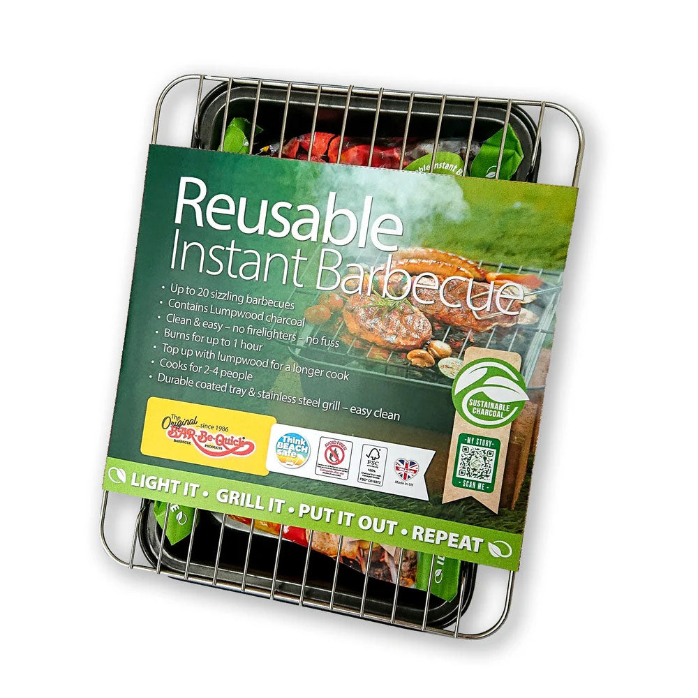 Barbequick Reusable Instant BBQ | Serves 2 to 4 People