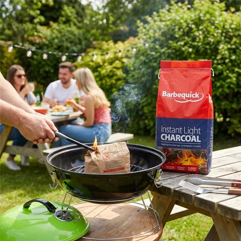 Instant Lighting FSC® Charcoal – 4 Bag Pack - Quick & Easy Light Charcoal